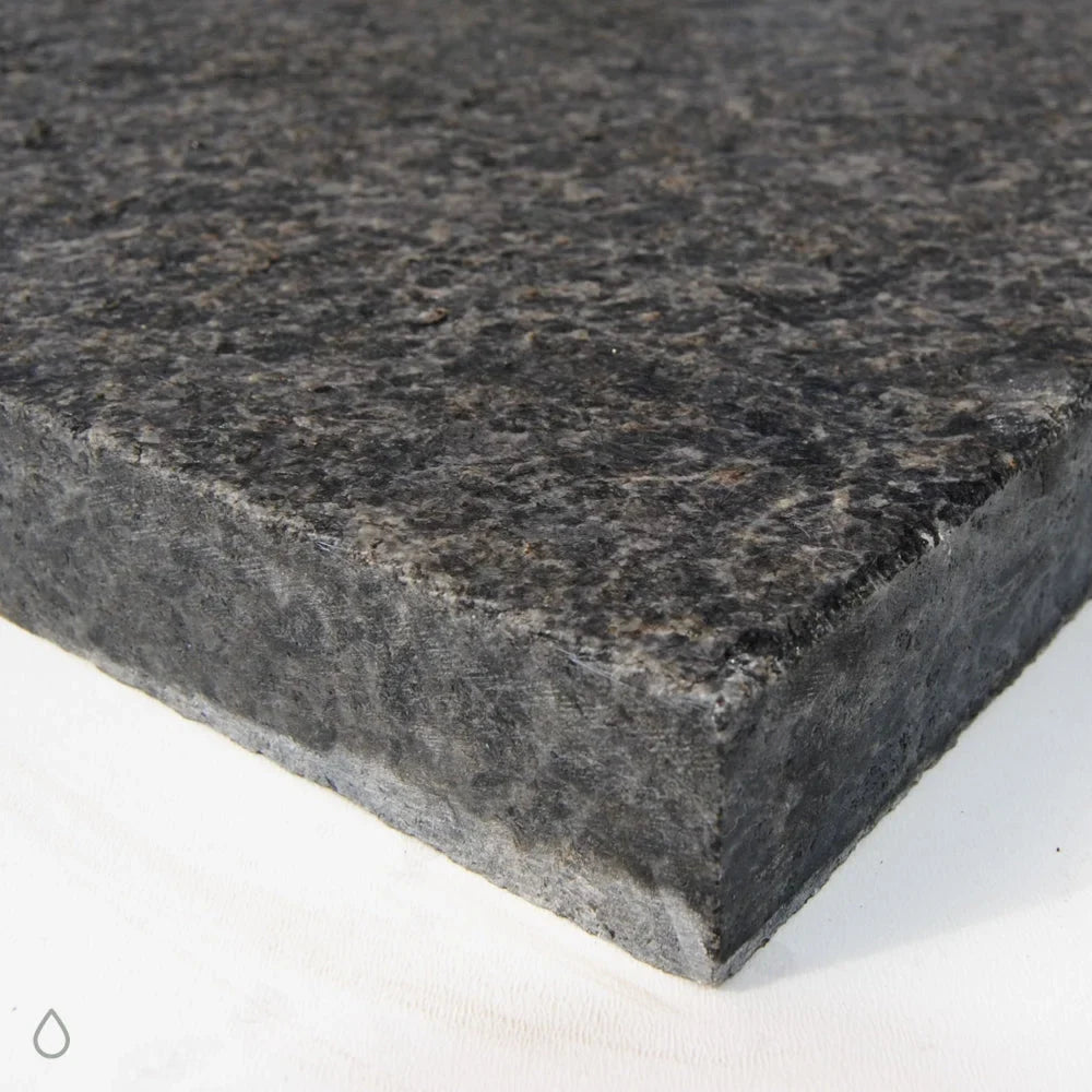 Granitflise Spanish Black (Sort i flere størrelser)