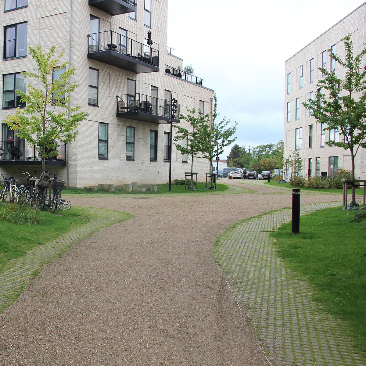 IBF Rustik 15x30x8 cm Grå Græsarmering GA-II 50