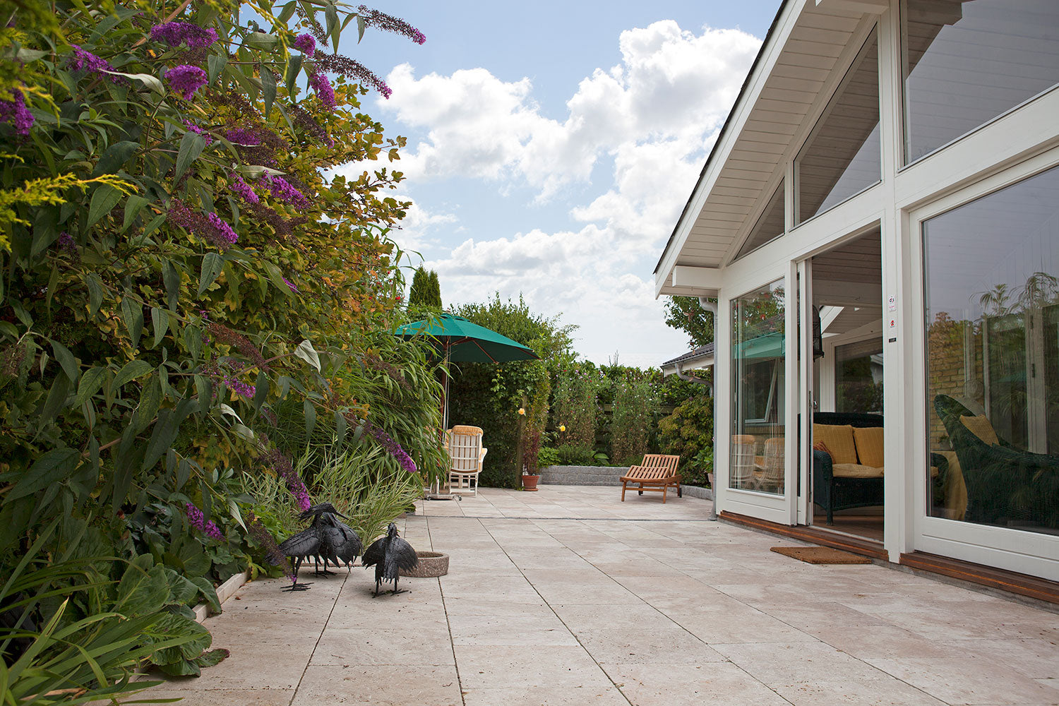 Travertin Antik flise 45,7x45,7x3 cm