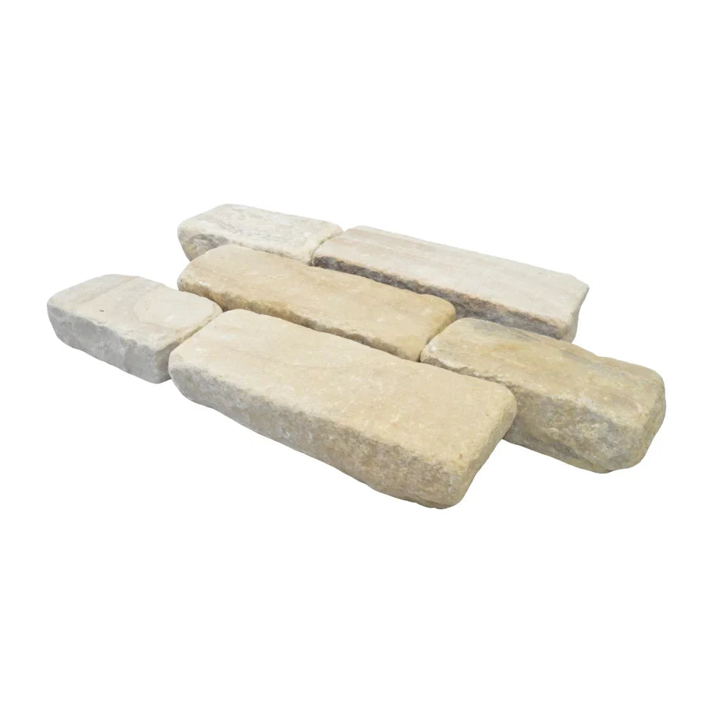 Brosten i sandsten (tromlet/slidt) Sahara