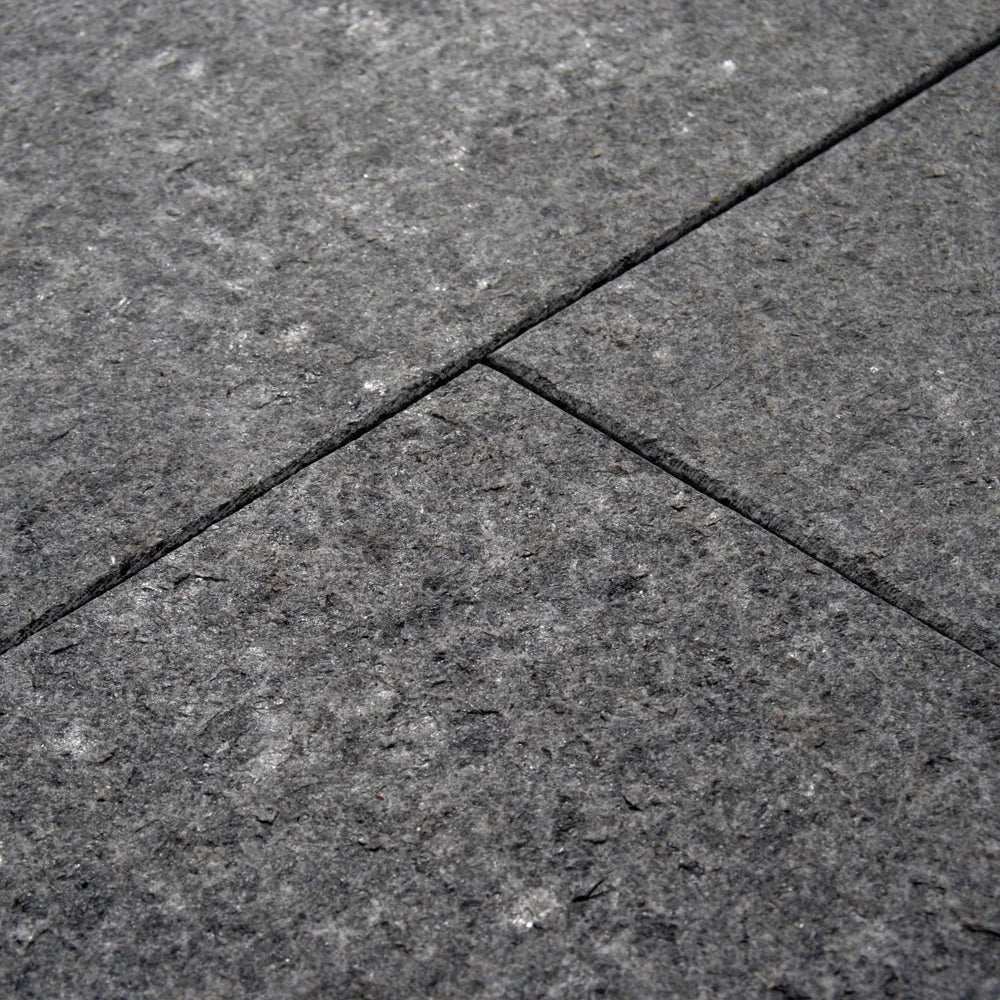 Granitflise Spanish Black (Sort i flere størrelser) -