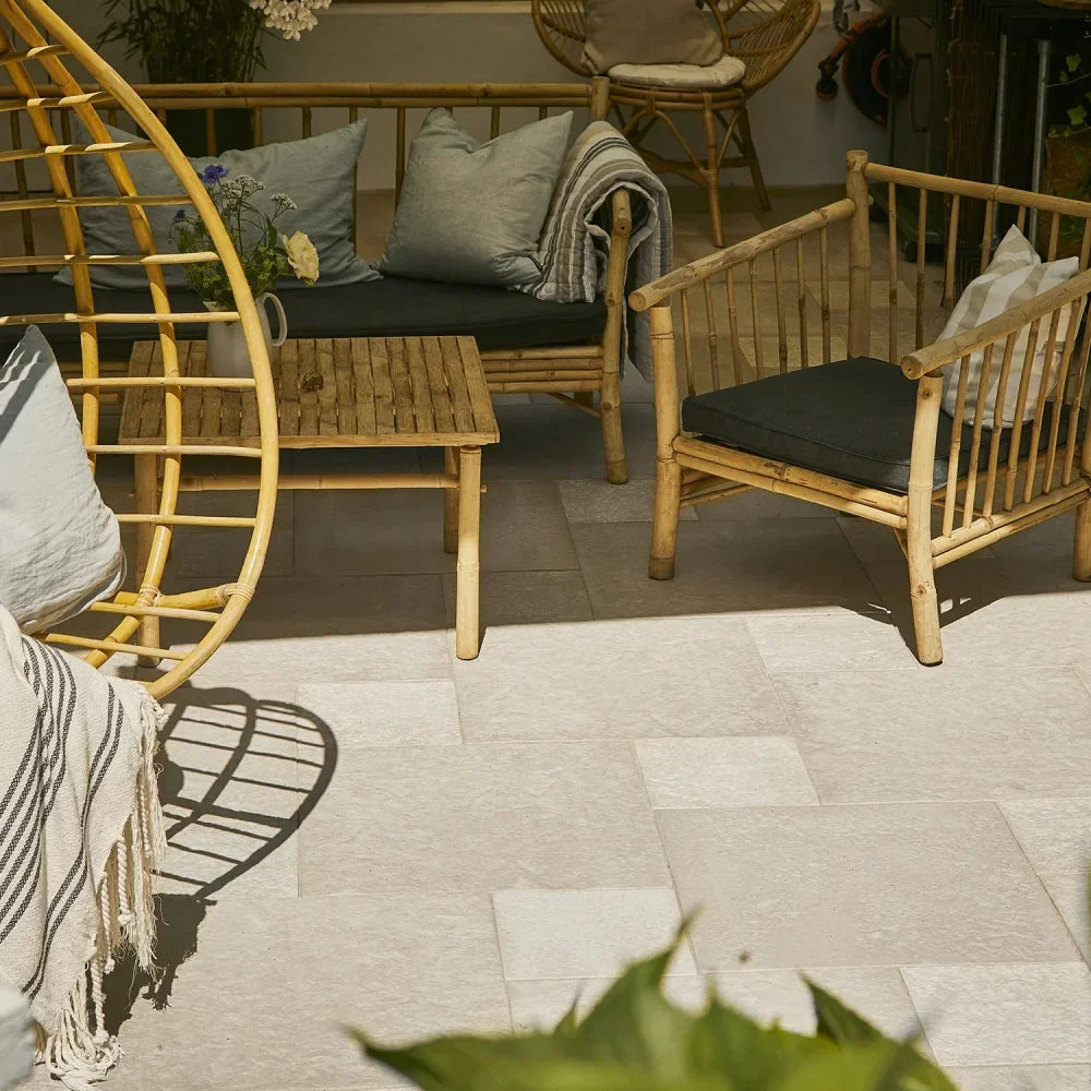 IBF Struktur flise Lys sand (30x60x4 cm)