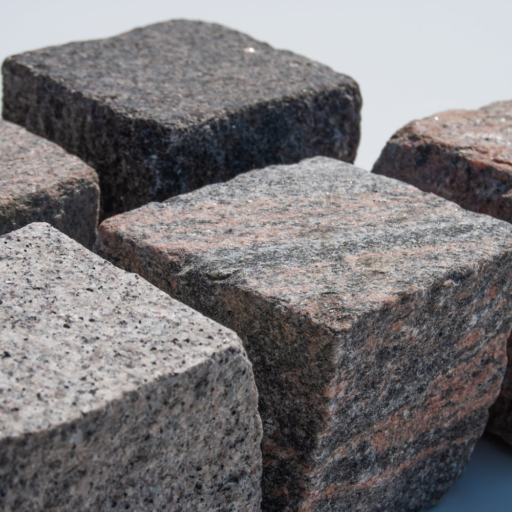 Chaussesten, Nordisk mix m. savet/jetbrændt top