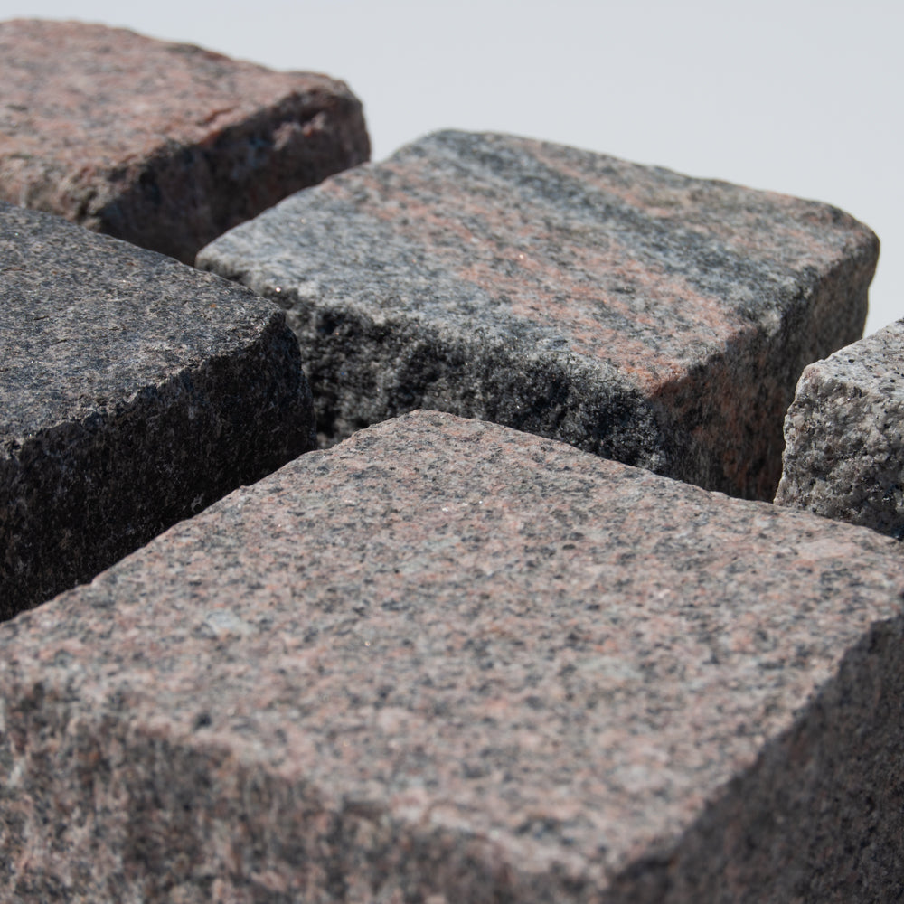 Chaussesten, Nordisk mix m. savet/jetbrændt top