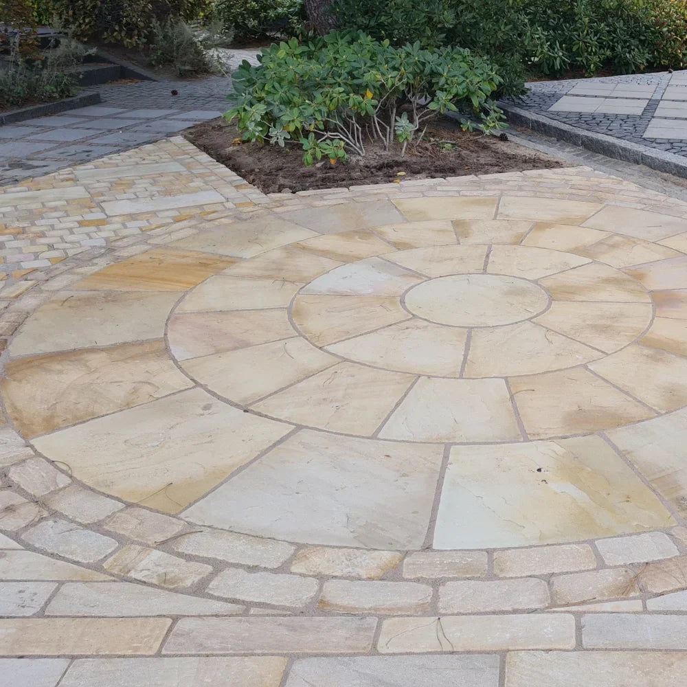 Sandsten flisecirkel Sahara