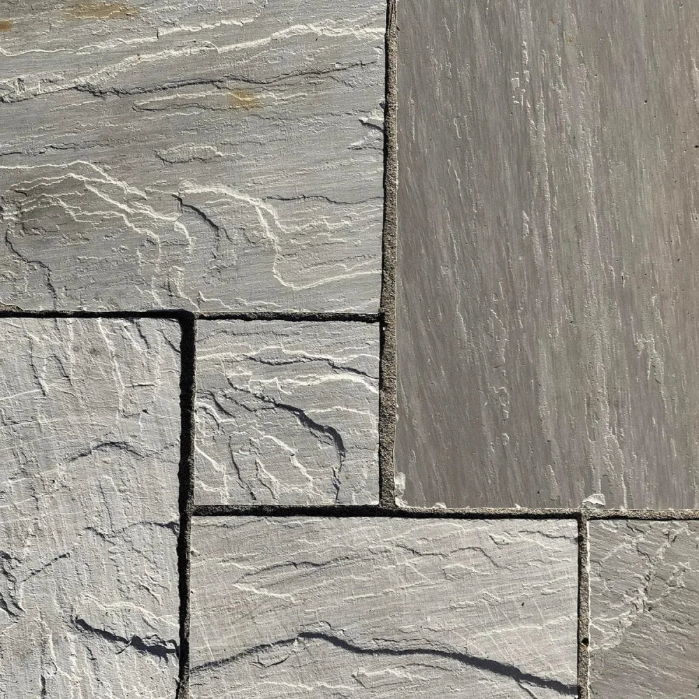 Sandsten i romersk mønster Grå