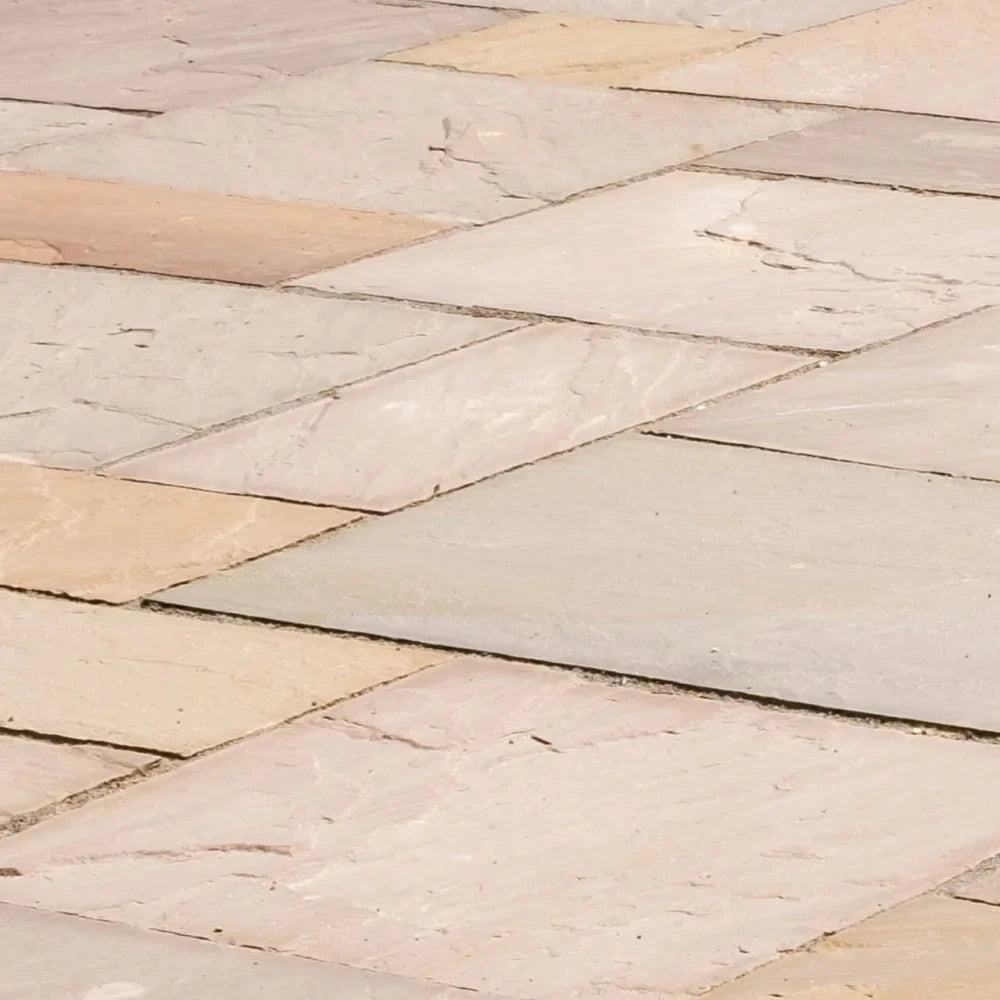 Sandsten i romersk mønster Naturel