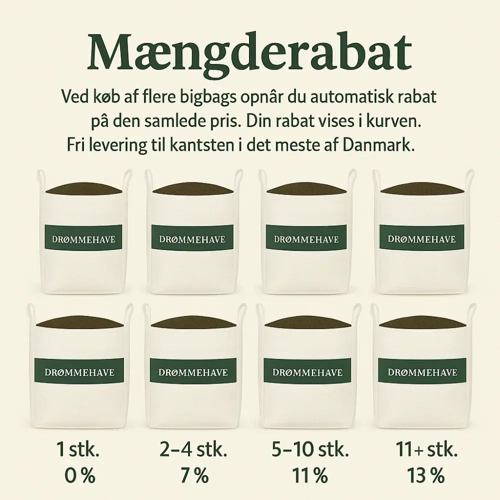 Chaussesten Mix i nye/slidte sten